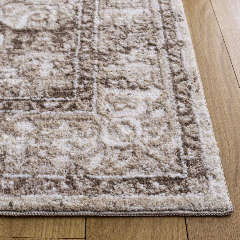 Lunara Power Loom Polyester; Jute/Sisal; Polypropylene Plastic Oriental Indoor Rug, 4'-0" x 6'-0" Rectangle