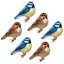 Bluebird Clip-On Ornament, 3 Inches