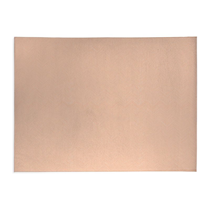 Chevy Thin Kids Play Mat, Peach/Orange, Rectangle 24" x 36"