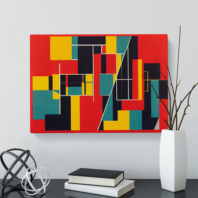 Modern Bauhaus Vol.1 Abstract - Wrapped Canvas