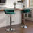 Christal Swivel Upholstered Adjustable Height Counter Stool-93480939-90489177