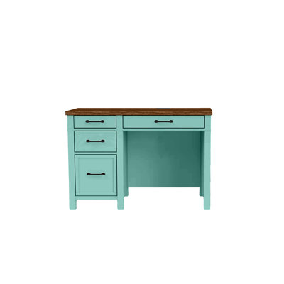 Modern Two Tone Computer Desk
