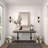 Una Carved Wood Wall Mirror