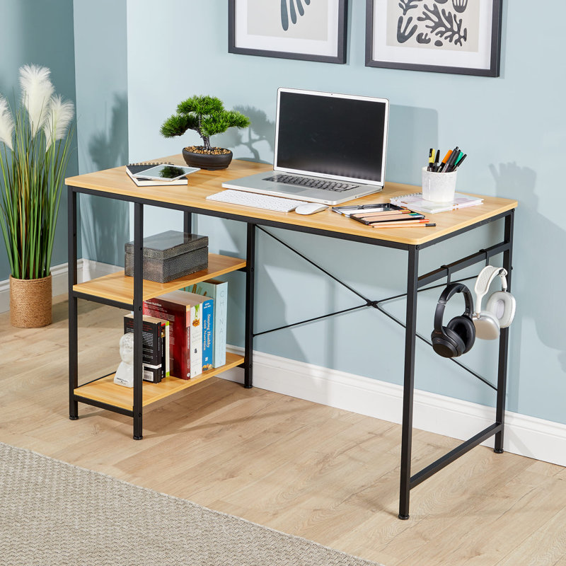 Stanton Computer Desk, Beige
