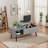 Lift Top Coffee Table with Hidden Compartment, Dining table for Living Room with Shelf-1293530087