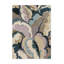 Calathea Hand Tufted Wool/Rayon/Viscose Abstract Area Rug in Shiitake/Wild Water-539643251