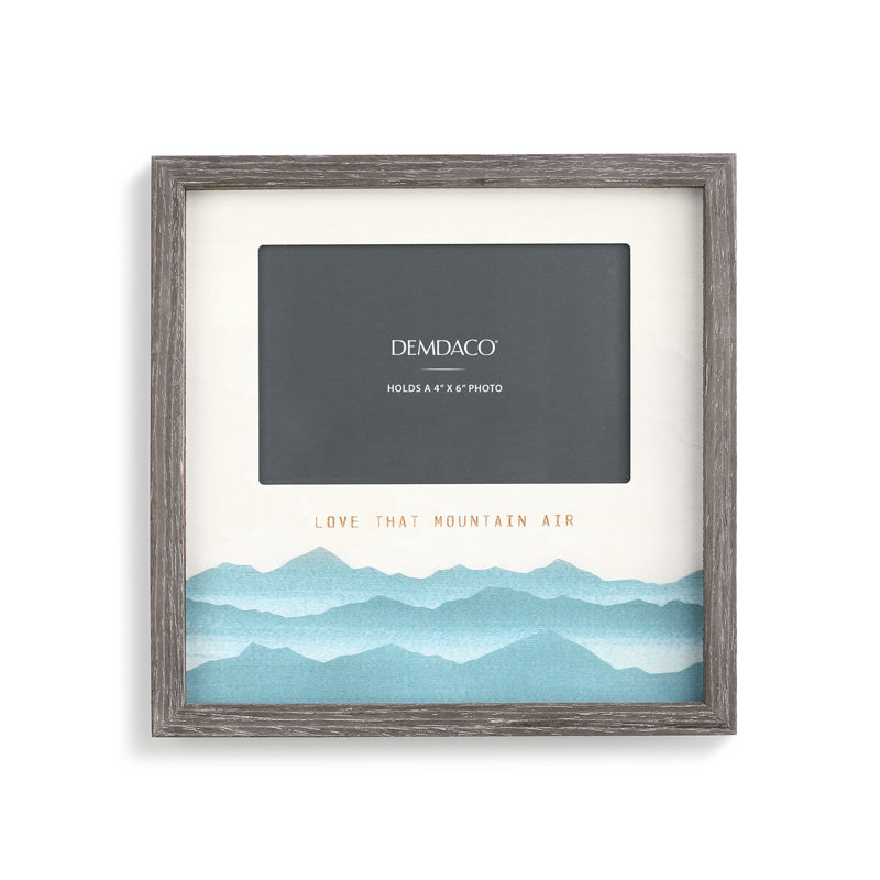 Gray Single Picture Frame