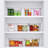 4PK Small Square Fridge Bin With Handle