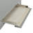 Shaker Cottage 40 in. W Laptop Desk with Pull-Out Drawer, Keyboard/Mouse Console Shelf for Home Office; Overall 48 in. W x 23 in. D x 30 in. H, Clearance 23 in. H (Gray)-1284504555