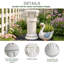 Statue de jardin 18 po