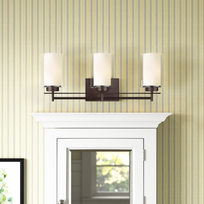 Elmwood Park Three Light Wall / Bath from Generation Lighting , No, Bronze