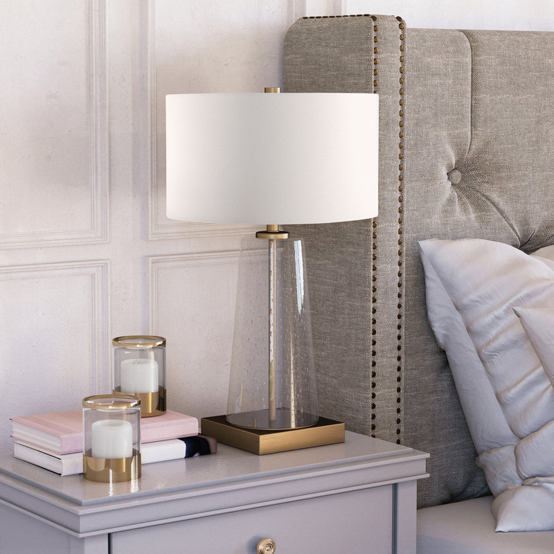 Lampe de table de 27,5 po Seymour, Laiton