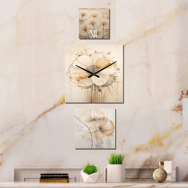 Grande horloge murale traditionnelle Nita - Morning Glory