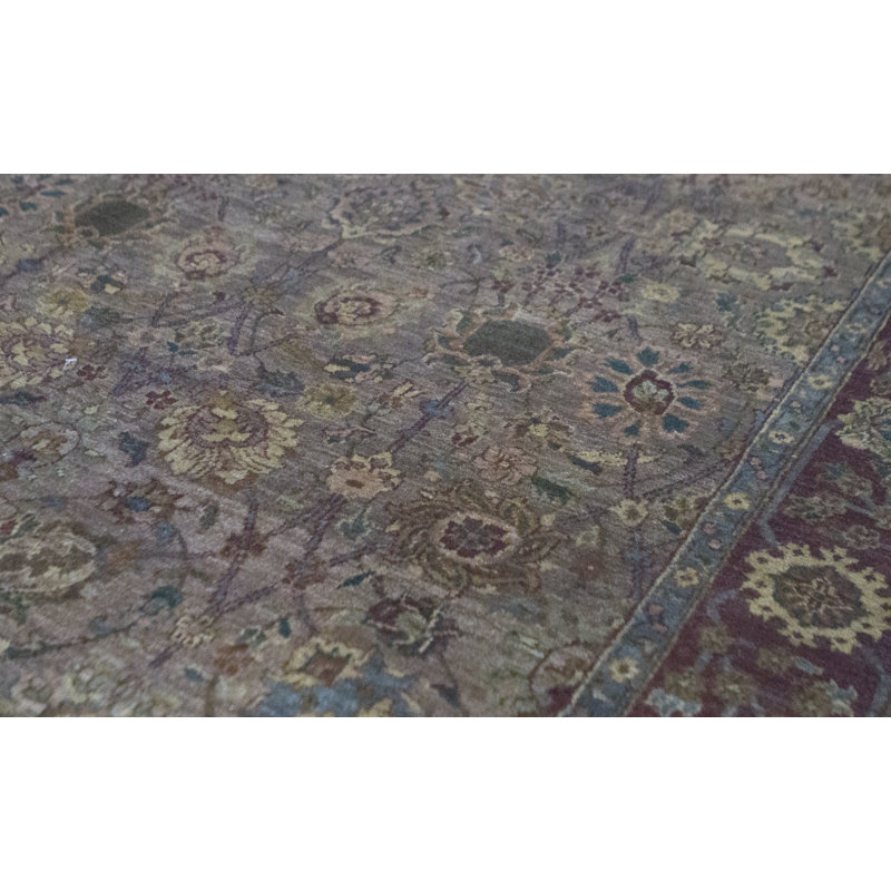 Tapis crème de haute qualité noué à la main