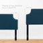 Tête de lit double en vinyle Laura-990397441-990397442