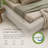 Luxurious Cloud Soft Compressed Upholstered Platform Bed-1161352302-1161302014