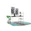 Bureau réversible en bois Smart Workstation