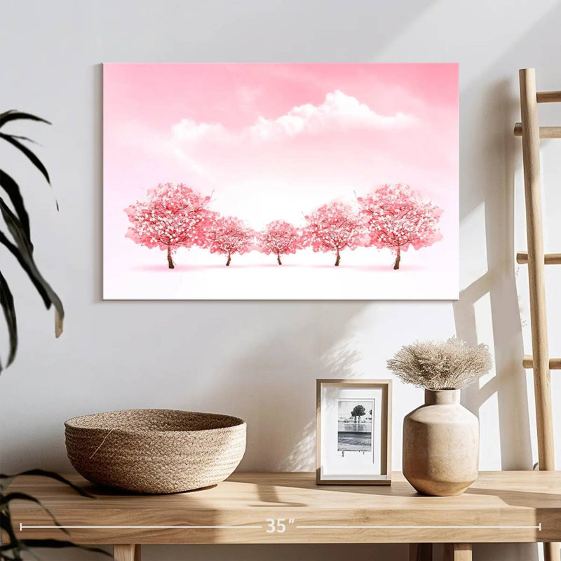 Harnek apaisant les arbres de Sakura japonais, H 16 po x l 24 po