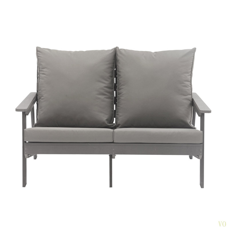 Patio Sofa Outdoor Loveseat Sofa 2-Seater