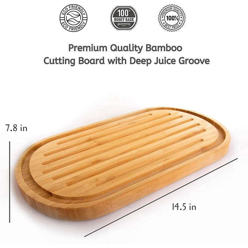 Kozy Kitchen Bamboo Cutting Board