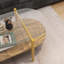 Table basse ovale en verre-636330276