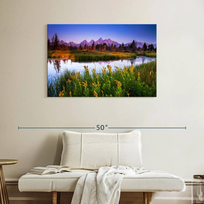 Alvord Vivid Schwabacher Landing Sunrise, H 26 po x l 39 po