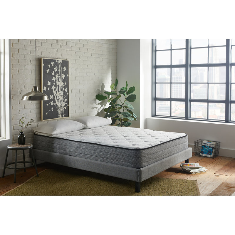 Lit simple 10 po avec mousse de gel et 884 ressorts ensachés pour lit de soutien dans une boîte apaisante - nuit