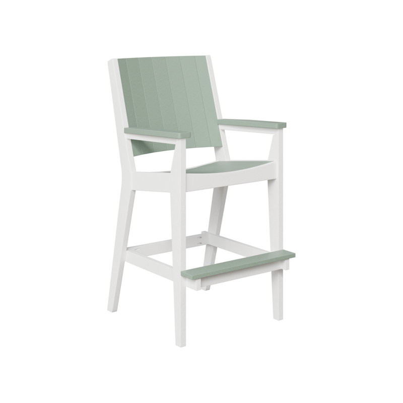 Chaise très haute berlinois Berlin, Blanc / Écume de mer