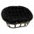Black Microfiber/Microsuede