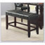 Banc rembourré en similicuir-1179740146