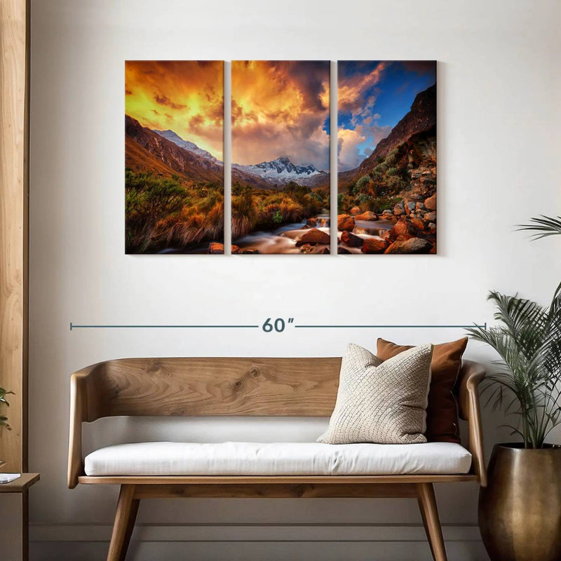 Punta Union Sunset Sky, 28" H x 45" W