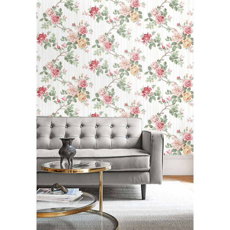 Mccoy Floral Roll, Red