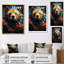 Pop Art, impression d'ours grizzly - 106913-207542052-207542056