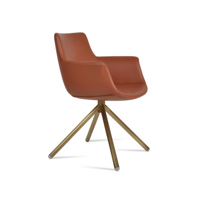 Bottega Stick Swivel Arm Chair