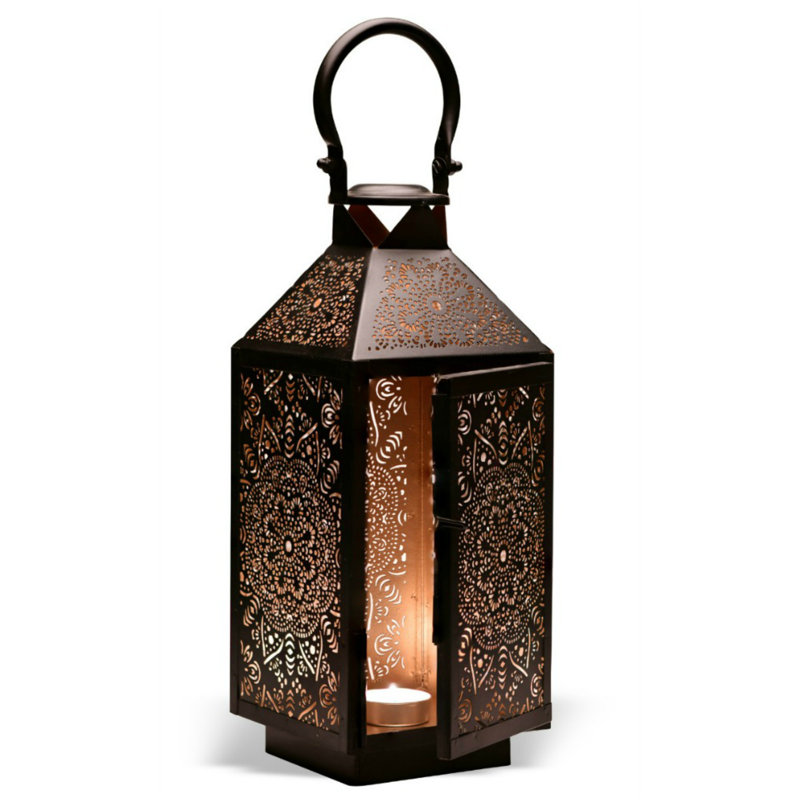 Iron Tabletop Lantern