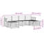 249cm Wide Patio Sectional Set