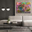 «Sleeping Tiger» par Dean Russo, art mural sur toile-1722309611