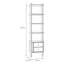 Caskie Manufactured Wood Shelving Unit-85039895