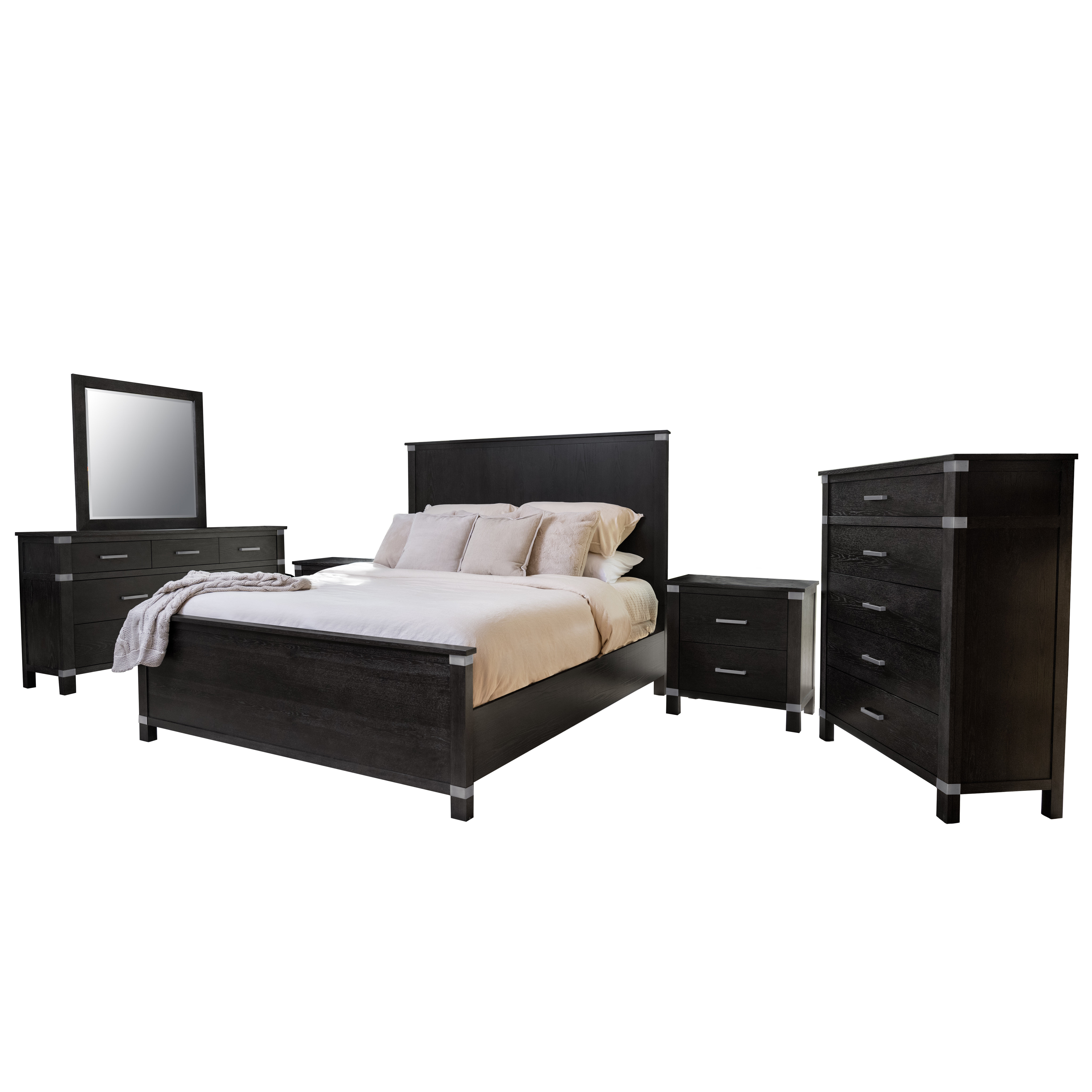 Wildon Home® Heile Solid Wood Platform 6 Piece Bedroom Set | Wayfair