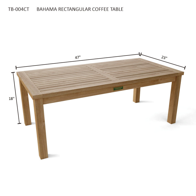 TABLE BASSE BAHama RECTANGULAIRE