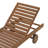 Caspian Eucalyptus Wood Outdoor Lounge Chair