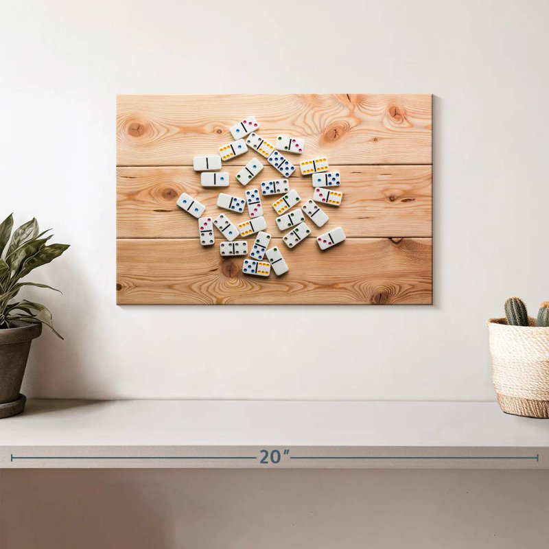 Senne Domino Game, H 8 po x l 12 po