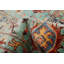 Tapis moderne Ersari cyan 9'9" x 13'9"