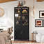 Vitrine de 76,75 po de hauteur avec portes en verre et lumières DEL-641823058
