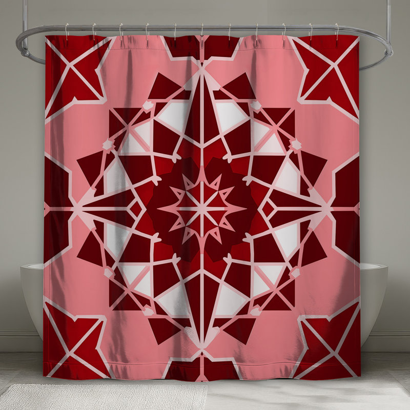 Rideaux de douche Mandala, L 70 po x H 72 po