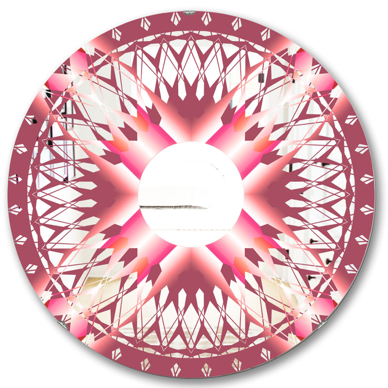 Miroir d'appoint Sunburst, H 23,6 po x l 23,6 po