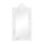 Miroir mural en bois blanc Acanthus