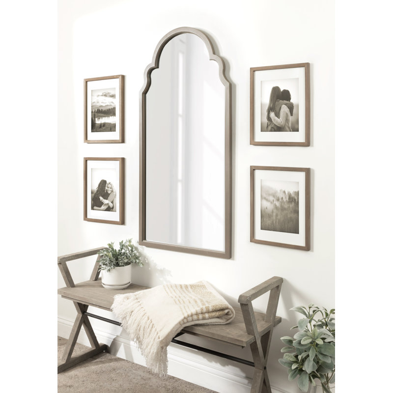 Westin Wood Mirror, Gray, 48" x 24"