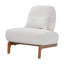 Chaise d'appoint rembourrée sans accoudoirs Hamilton-130619991-130619992