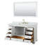 Ensemble de meuble-lavabo simple 60 "avec miroir Deborah-97736516-97736510